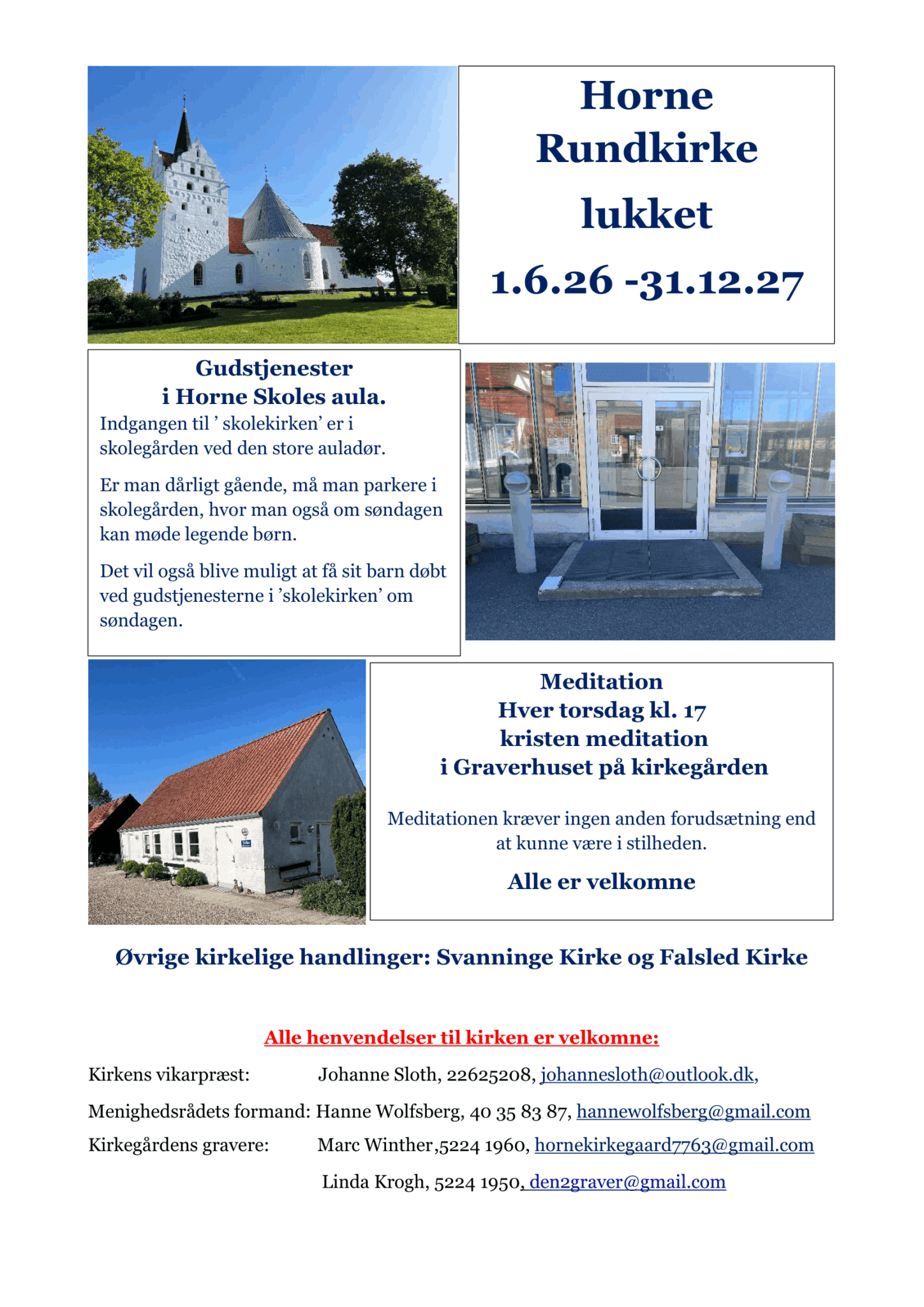 Kirkens lukning- Opslag ok-1